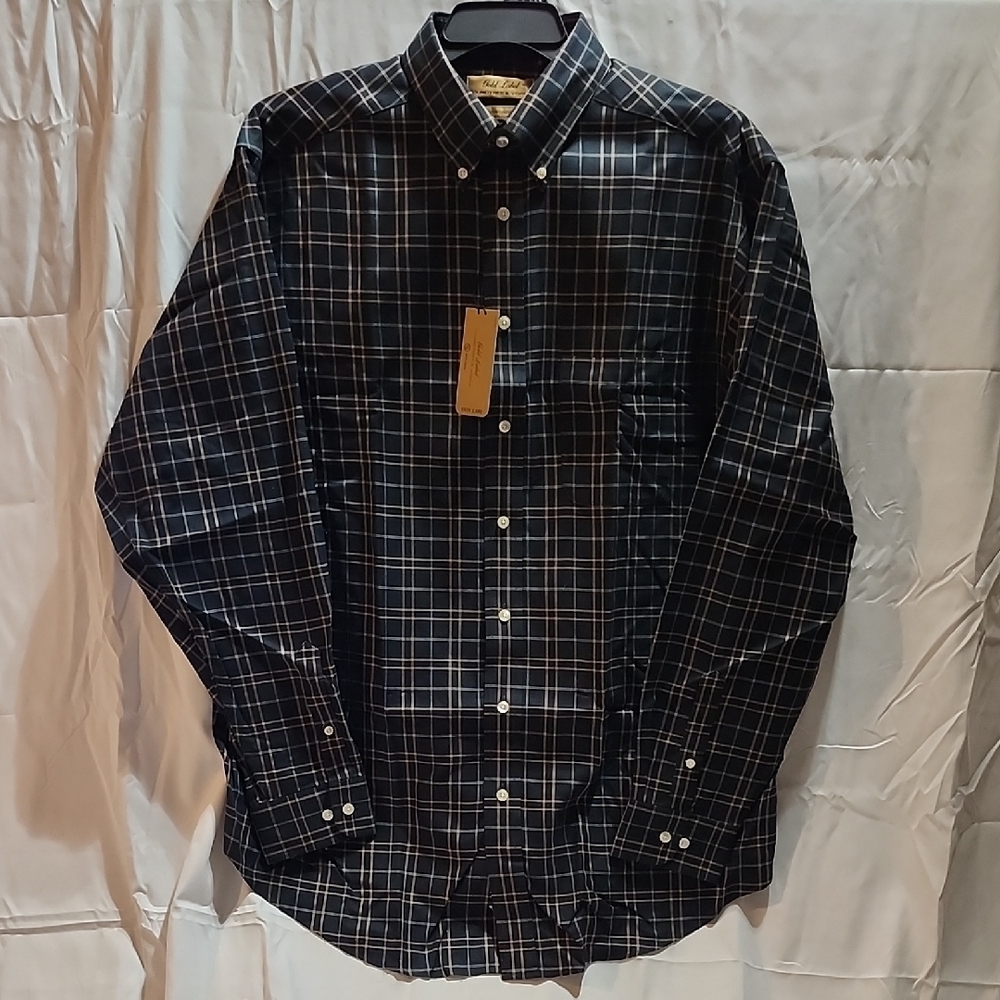 Men's Dark Green Checkered Shirt